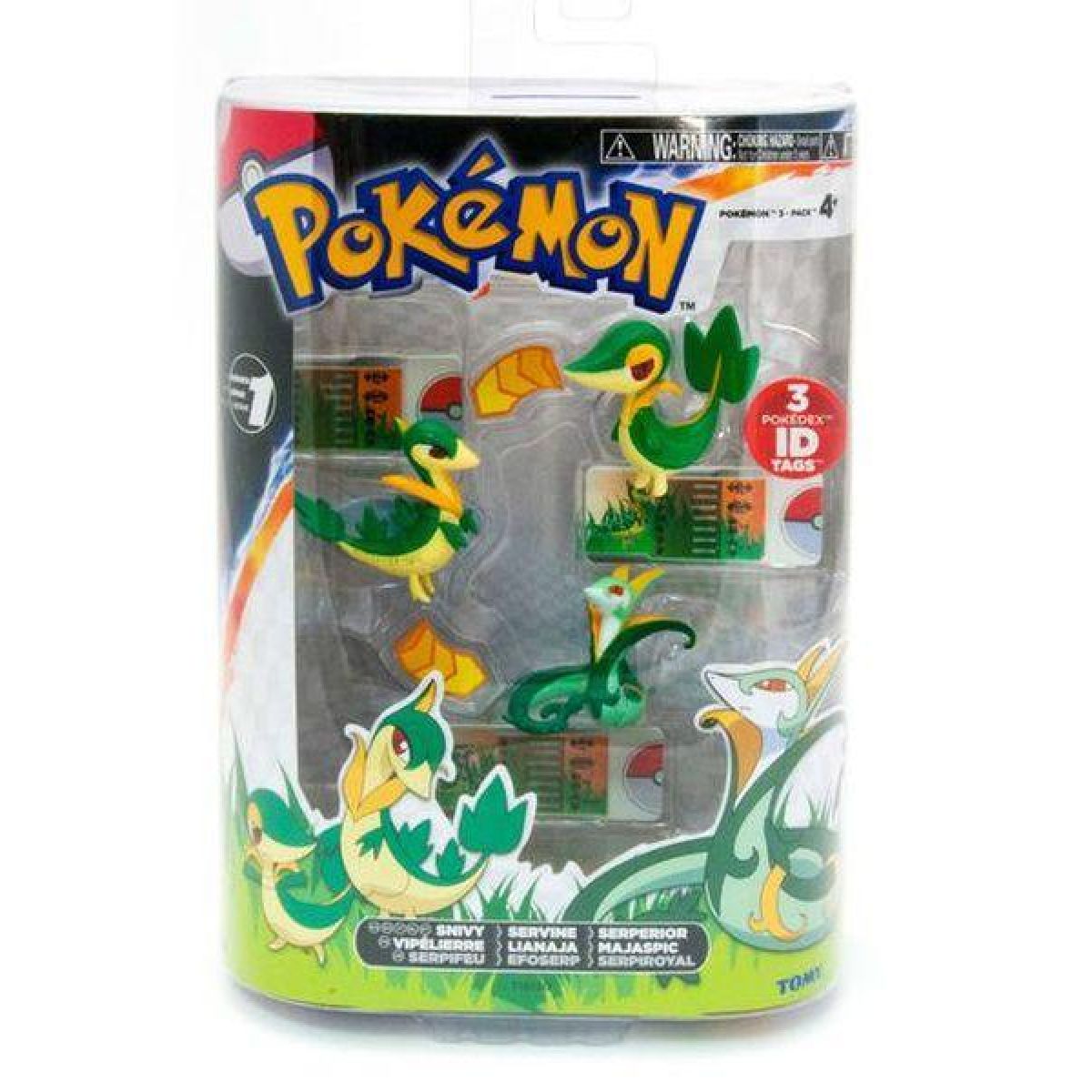 Pok Mon Set Figurky Evolutio Snivy Servine Serperior Max Kovy Hra Ky