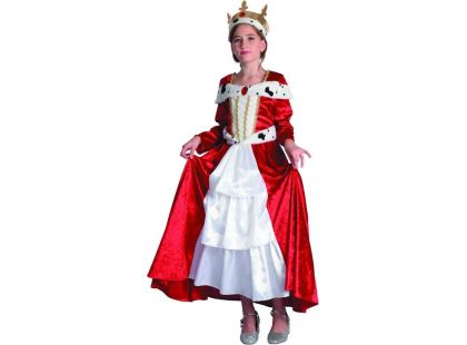 Dětský karnevalový kostým Královna 110-120 cm