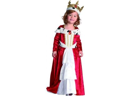Dětský karnevalový kostým Královna 92-104 cm