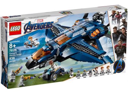 LEGO Super Heroes 76126 Parádní tryskáč Avengerů