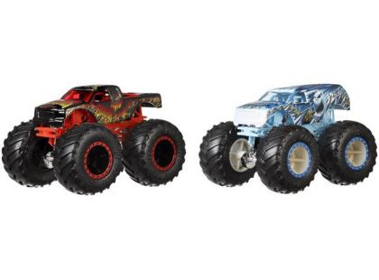 Mattel Hot Wheels Monster trucks demoliční duo Scoreher VS 32Degrees FYJ67