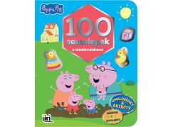 100 samolepek s omalovánkami Prasátko Peppa