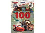 100 samolepek s omalovánkovými listy Auta