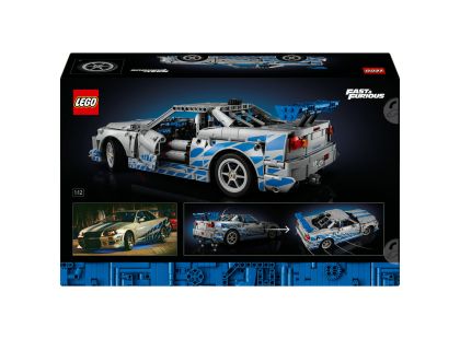 LEGO® Technic 42210 2 Fast 2 Furious Auto Nissan Skyline GT-R (R34)