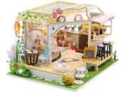 2Kids Toys miniatura domečku Kočičí kavárna se zahrádkou