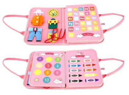 2Kids Toys Senzorická busy kniha Jedonorožec 3