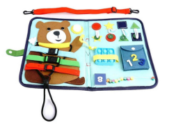 2Kids Toys Senzorická busy kniha Medvídek