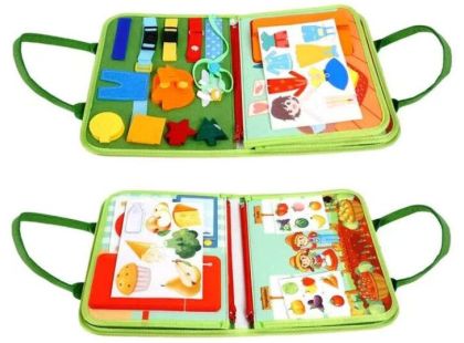 2Kids Toys Senzorická busy kniha Safari