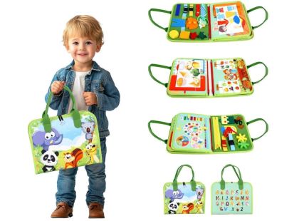 2Kids Toys Senzorická busy kniha Safari