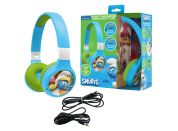 Lexibook 2v1 bluetooth skládací sluchátka Šmoulové s limitem hlasitosti