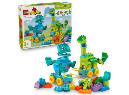 LEGO® DUPLO® 10451 3 v 1: Dinosauři na kolečkách