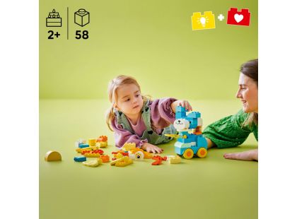 LEGO® DUPLO® 10448 3 v 1: Zvířátka na kolečkách