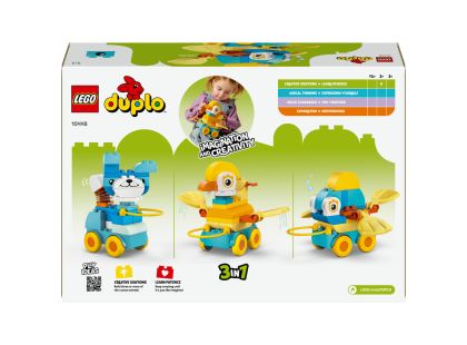 LEGO® DUPLO® 10448 3 v 1: Zvířátka na kolečkách