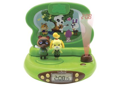 Lexibook 3D budík zvířátka s projekcí času