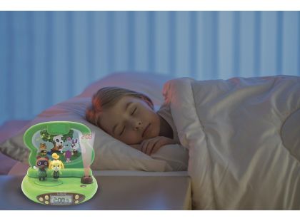 Lexibook 3D budík zvířátka s projekcí času