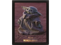 3D obraz Mandalorian Groogu - Poškozený obal