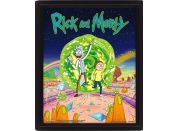 Pyramid International Rick and Morty 3D obraz v rámu Portal