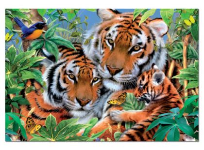3D Puzzle Kids Tygři 63 dílků