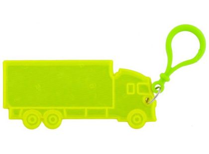3M Reflexní přívěšky - dopravní prostředky kamion žlutý