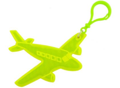 3M Reflexní přívěšky - dopravní prostředky letadlo žluté