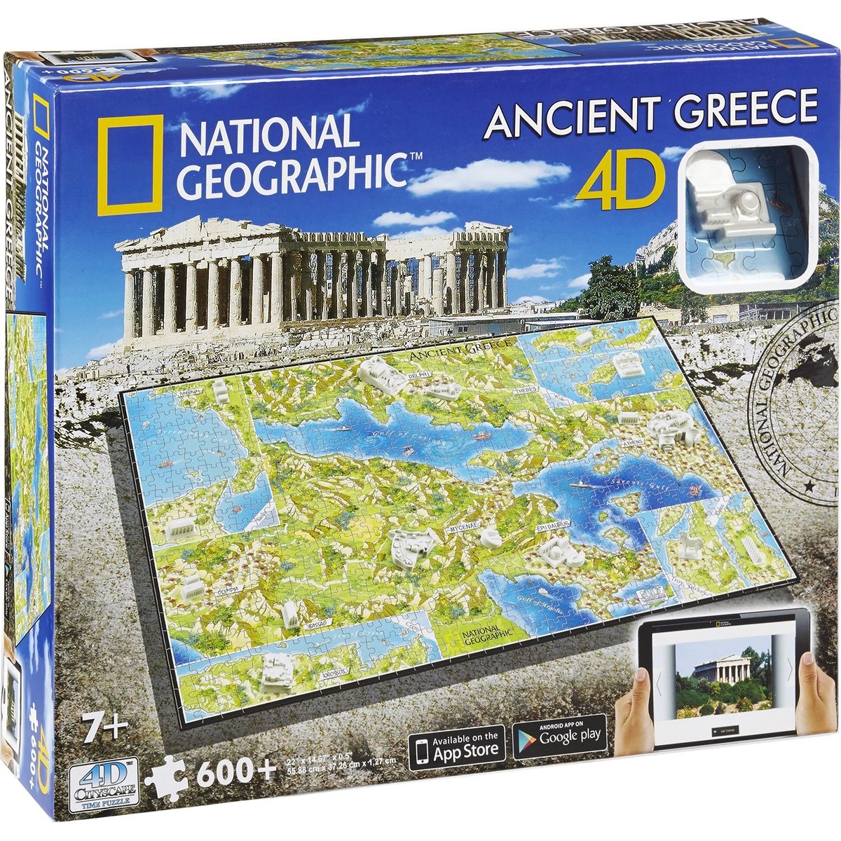 4D Cityscape National Geographic Starověké Řecko