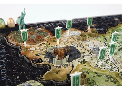4D Cityscape Puzzle Hra o Trůny Essos 1350d