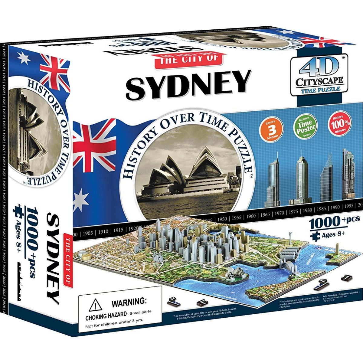 4D Cityscape Puzzle Sydney