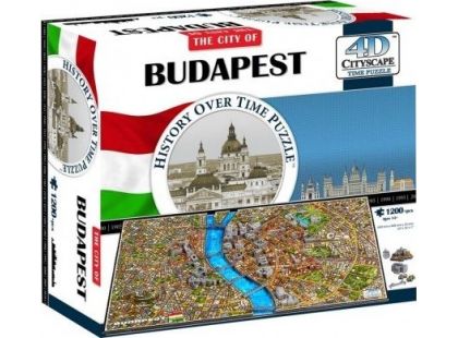 4DCity Puzzle - Budapešť