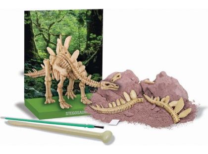 4M Stegosaurus skládací kostra