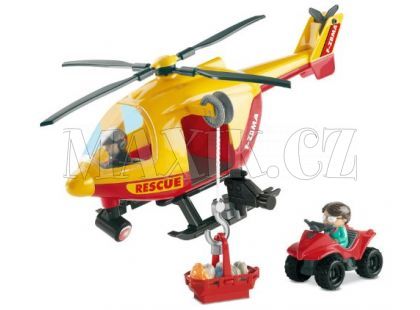 Abrick 3132 Záchranářská Helikoptéra 16 dílů
