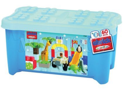 Abrick 7747 Kostky MAXI Zoo v Boxu 60 dílů
