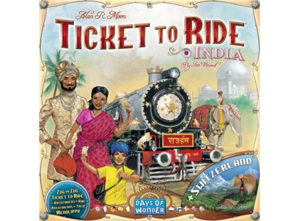 ADC Blackfire Ticket to Ride - India and Switzerland