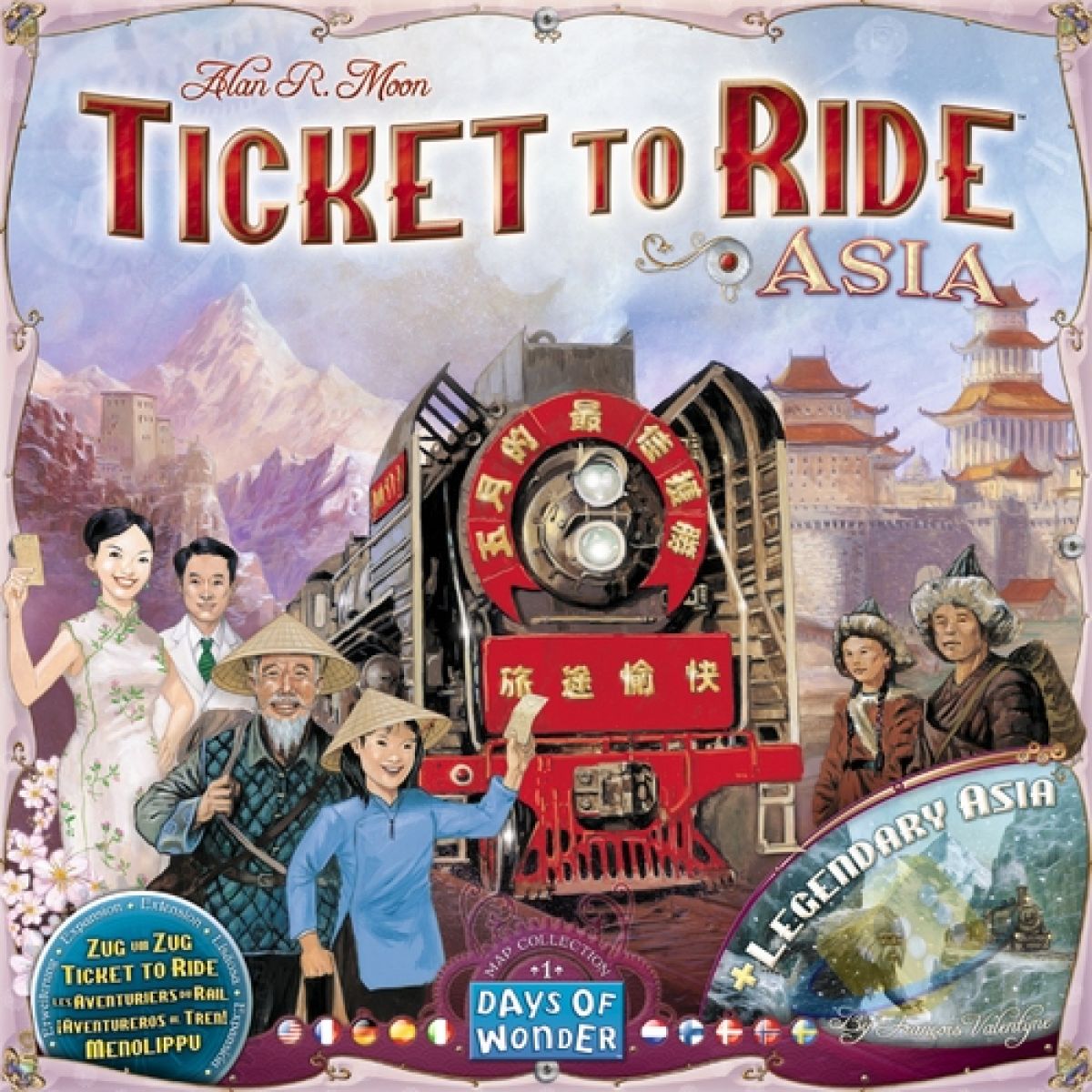 ADC Blackfire Ticket to Ride - Legendary Asia