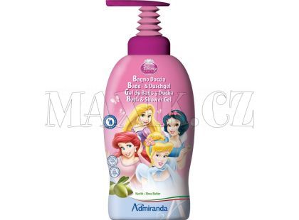 Admiranda Disney Princezny 2v1 Pěna a sprchový gel
