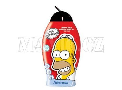 Admiranda Simpsons Dětský sprchový gel a šampón 250ml vůně oceánu