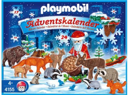 Adventní kalendář Vánoce v lese Playmobil