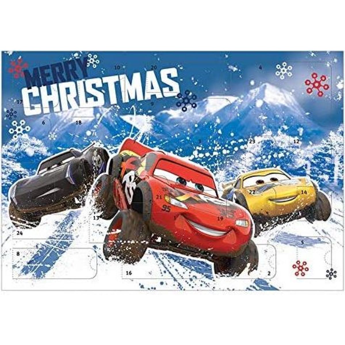 Adventní kalendář Cars Maxíkovy hračky