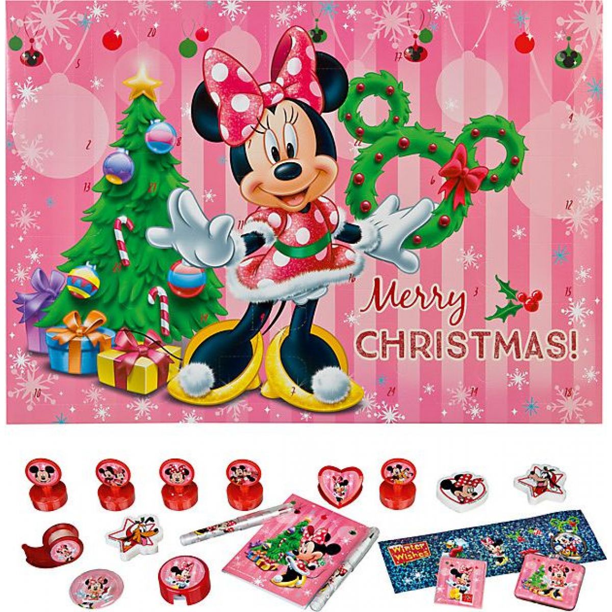 Adventní kalendář Minnie Mouse Maxíkovy hračky