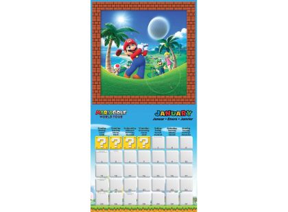 Kalendář Super Mario 2021