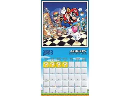 Kalendář Super Mario 2021
