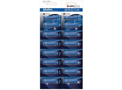 AgfaPhoto Power alkalická baterie LR03 AAA blistr 16ks
