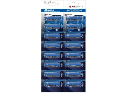AgfaPhoto Power alkalická baterie LR06 AA blistr 16ks AgfaPhoto Power alkalická baterie LR06 AA blistr 16ks