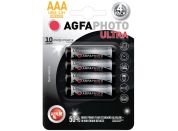 AgfaPhoto Ultra alkalická baterie LR03 AAA 4ks - Poškozený obal