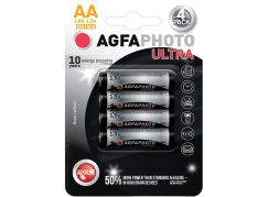 AgfaPhoto Ultra alkalická baterie LR06 AA 4ks