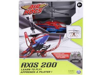 Air Hogs RC Helikoptéra na dálkové ovládání Axis 200 červená