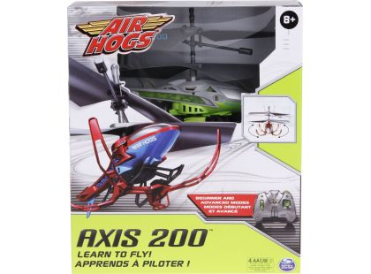 Air Hogs RC Helikoptéra na dálkové ovládání Axis 200 stříbrná