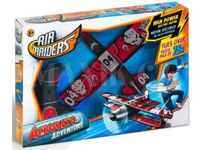 Air Raiders - letadlo dvouplošník + nabíjecí pistole