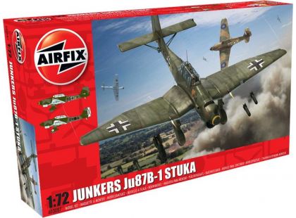 Airfix Classic Kit letadlo A03087 Junkers JU87 Stuka 1:72 nová forma