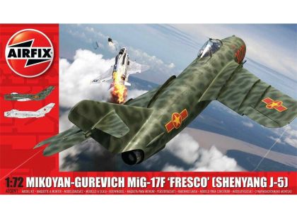 Airfix Classic Kit letadlo A03091 Mikoyan-Gurevich MiG-17F Fresco 1:72