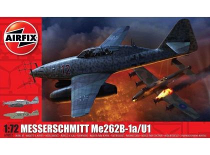 Airfix Classic Kit letadlo A04062 Messerschmitt Me262B-1a 1:72